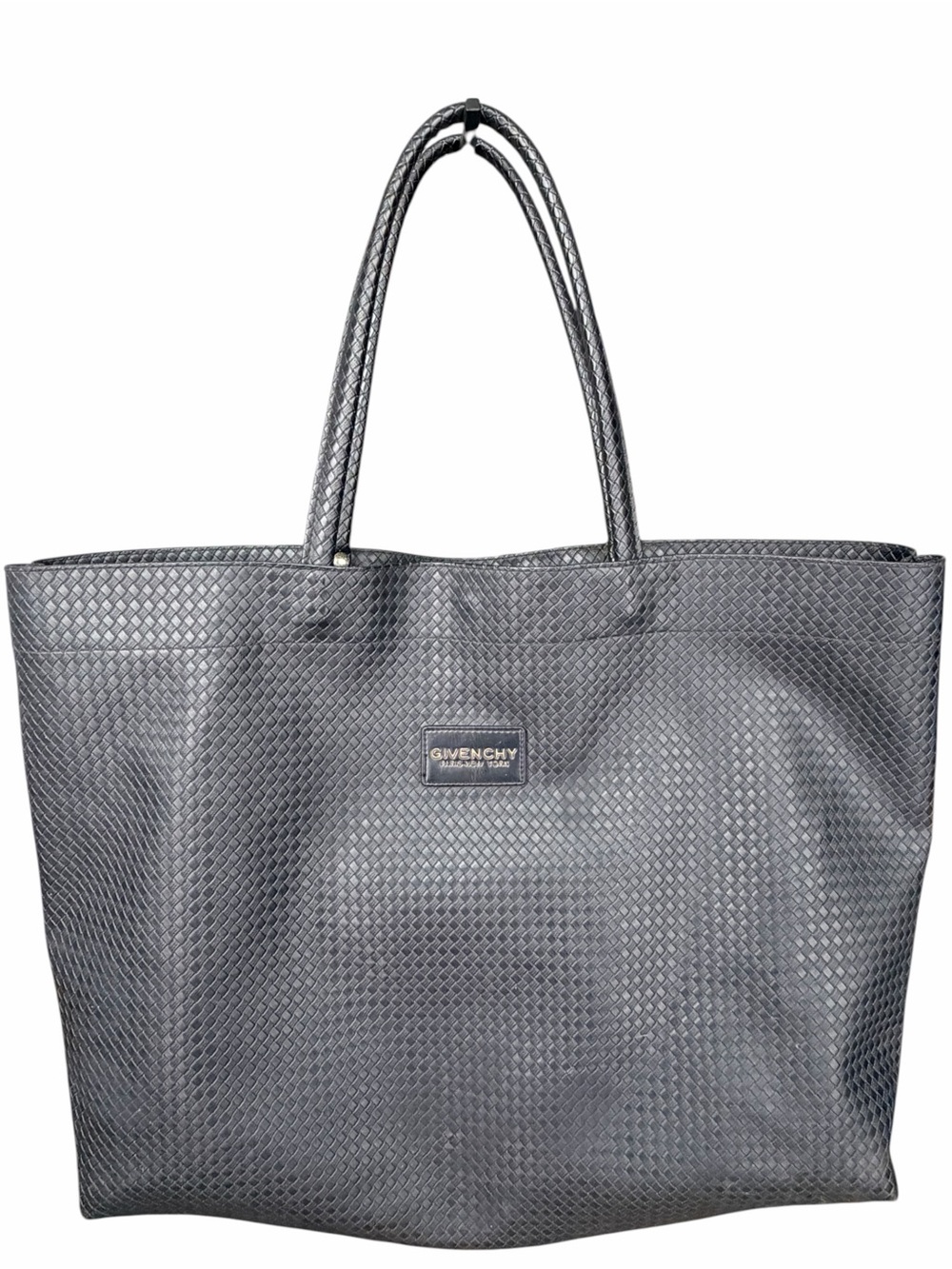 Givenchy Fragrance Black Woven Tote- Large - Picture 2 of 5